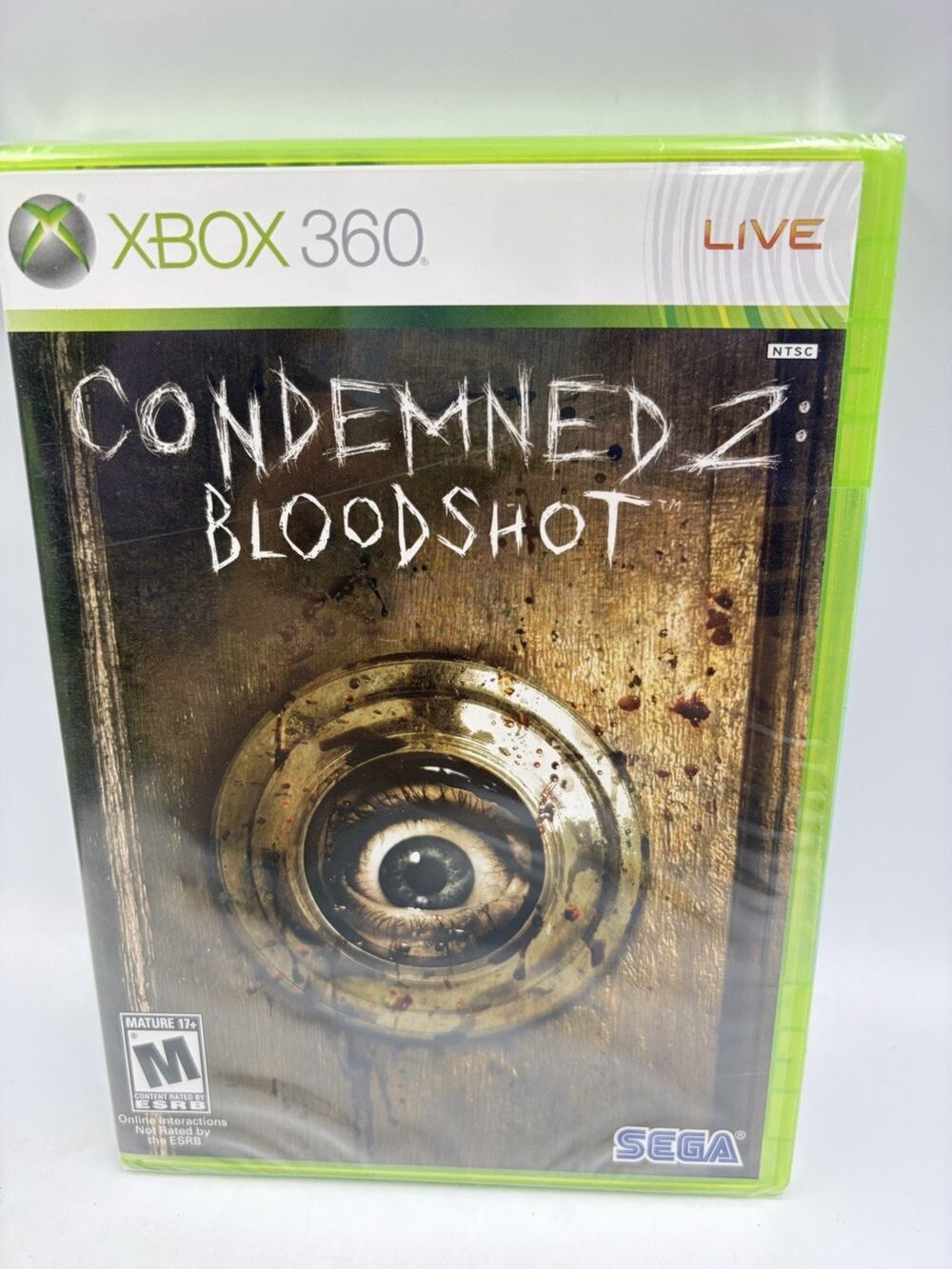 Condemned 2: Bloodshot (Xbox 360) - Brand New & Factory Sealed!